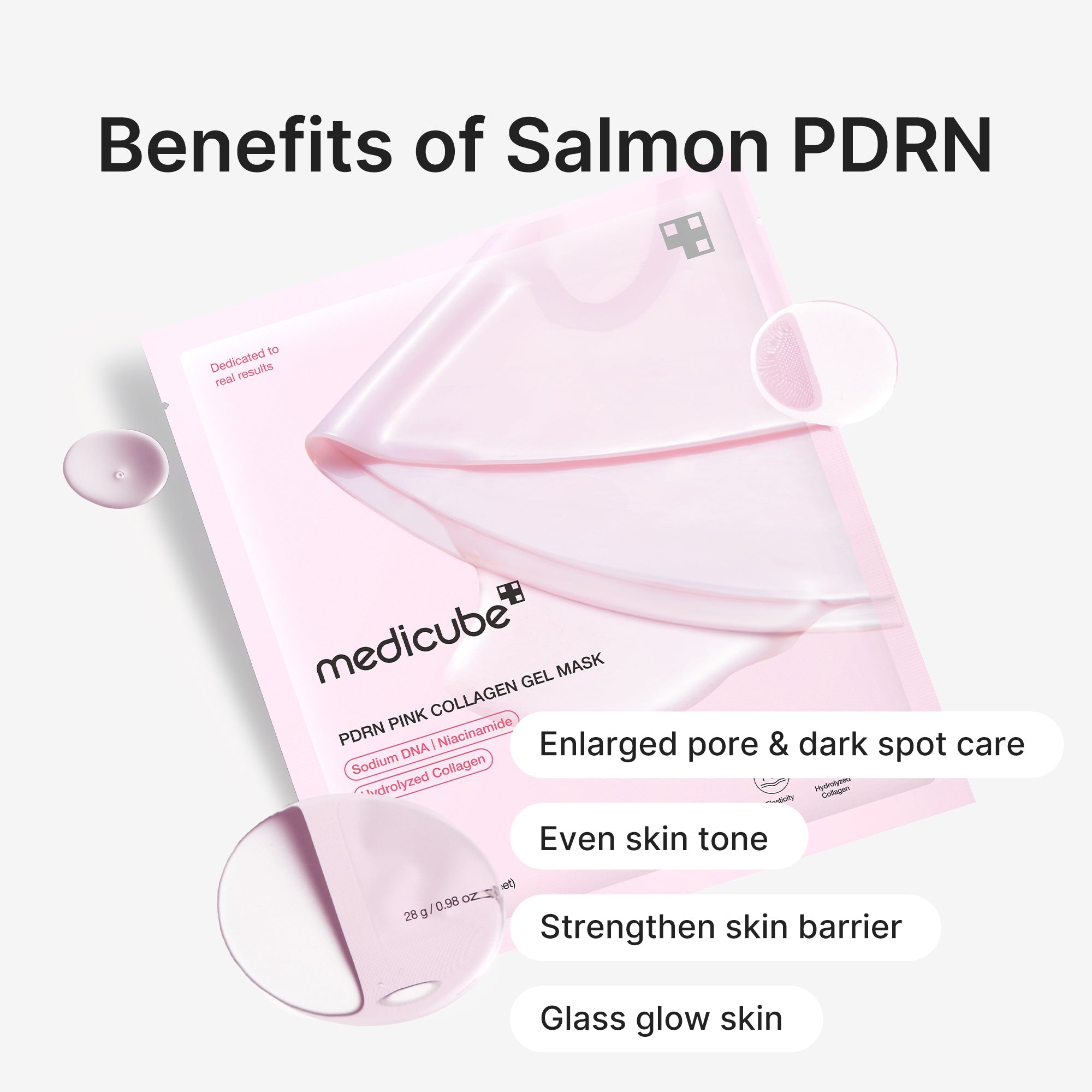 PDRN Pink Collagen Jelly Gel Mask 4ea